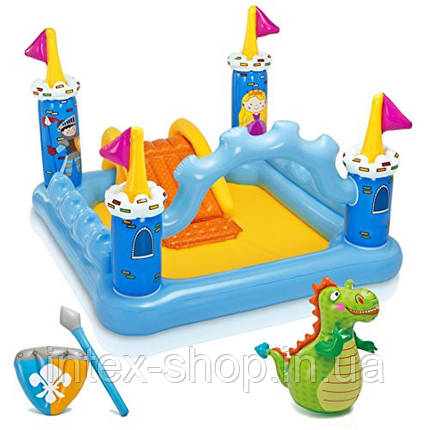 Ігровий центр Fantasy Castle Play Center 57138 INTEX, фото 2