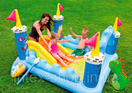 Ігровий центр Fantasy Castle Play Center 57138 INTEX, фото 2
