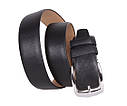 Чоловічий ремінь зі штучної шкіри під штани D070843 чорний, фото 3