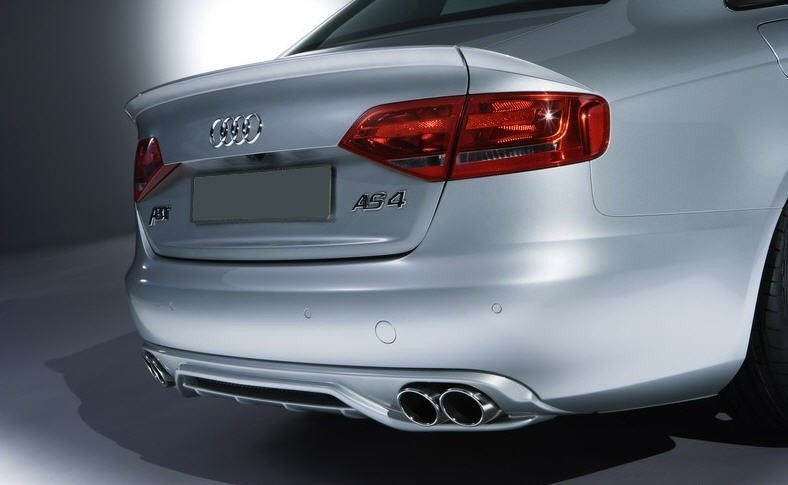 Спойлер-сабля тюнінг Audi A4 B8 у стилі ABT, фото 1