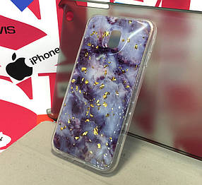 Чохол для Samsung j3 2017, j330 накладка на бампер протиударний Marble TPU