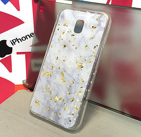 Чохол для Samsung j3 2017, j330 накладка на бампер протиударний Marble TPU
