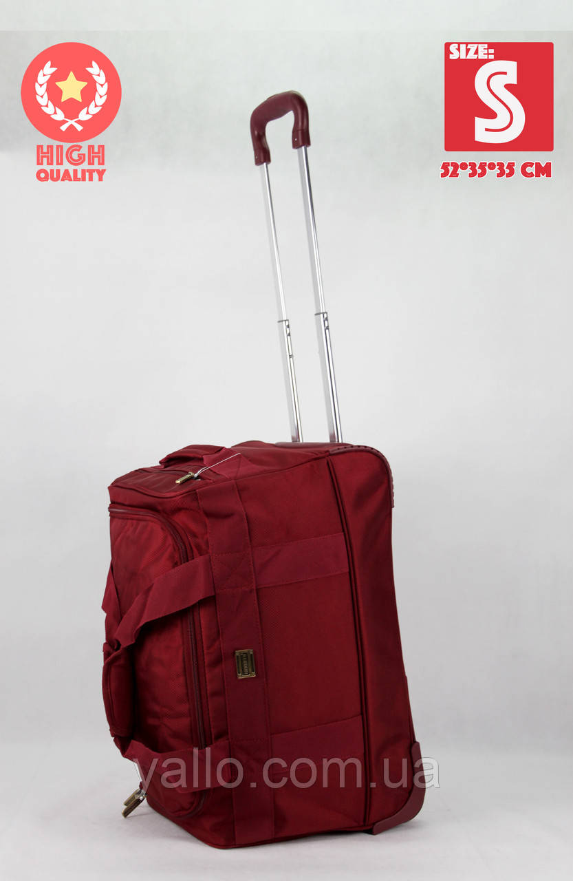 Сумка на Колеса з цупкої Високозносостійкої тканини для дальніх поїздок.Ручна Кладь, фото 1