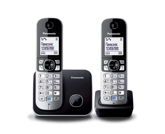 Panasonic KX-TG6812UAB радіотелефон