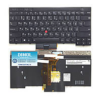 Оригинальная клавиатура Lenovo ThinkPad T430 ru, black, backlit