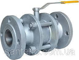 Кран 11c64п кульовий фланцевий breeze Ру=16 Ду100/100, фото 1