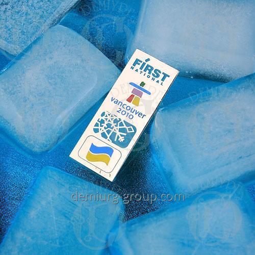 Значок "Олимпиада в Ванкувере 2010"