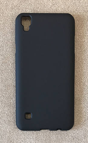 Силіконовий чохол-накладка для LG X Style/K200DS (Black), фото 2