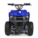 Дитячий електромобіль-квадроцикл PROFI HB-EATV 800 M-4 синій, мотор 800W, акумулятор 3*12v/12ah, швидкість 30 км/год, фото 4