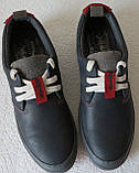 Чоловічі кеди в стилі Levis шкіра натуральна чоловіча якість весна літо осінь супер!, фото 2
