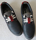 Чоловічі кеди в стилі Levis шкіра натуральна чоловіча якість весна літо осінь супер!, фото 8