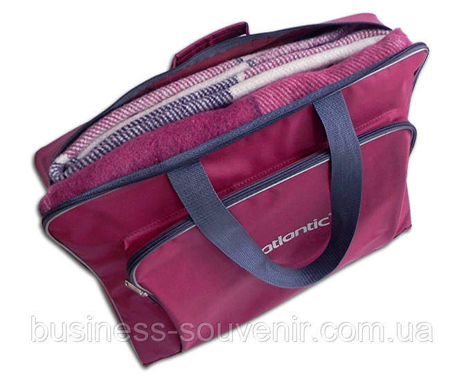 Корпоративний вовняний плед, фото 1