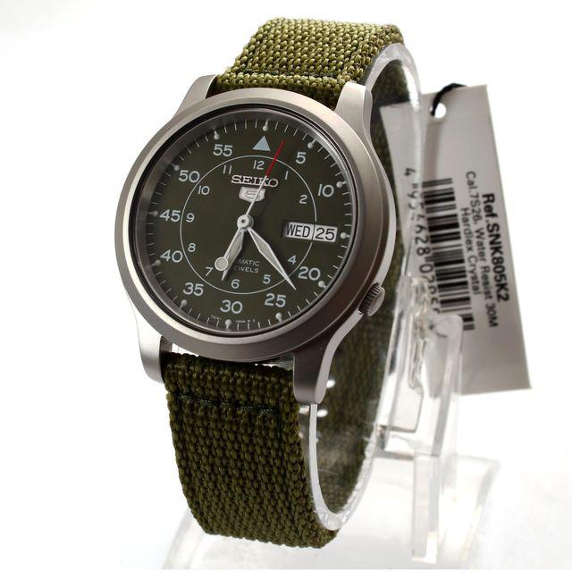 Годинник Seiko 5 Military Automatic SNK805K2 (з коробкою).