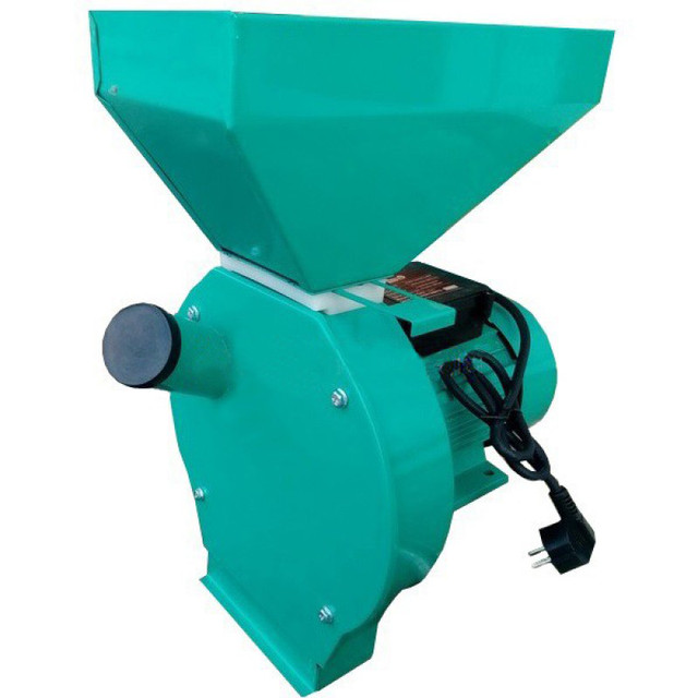 Дробарка призначена для подрібнення всіх без винятку видів зернових кормів