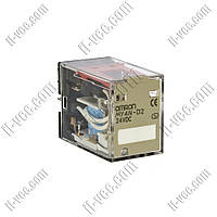 Реле Omron MY4N-D2 24VDC, 5A/220VAC, 5A/24VDC