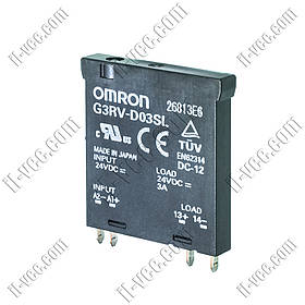 Реле твердотільне Omron G3RV-D03SL 24VDC