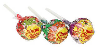 Карамель Chupa Chups  XXL trio з жувальною гумкою , пакет, 29 гр х 25 шт