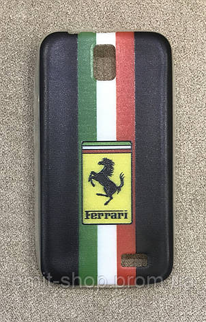 Силіконовий чохол-накладка для Lenovo A328 (Ferrari), фото 2