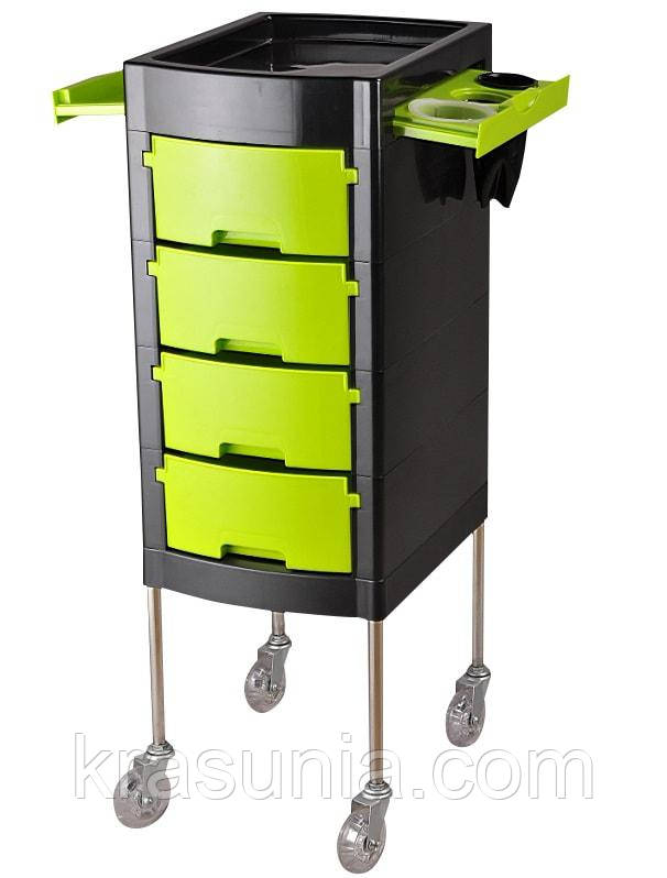 Перукарський візок Pomocnik Modern зелений