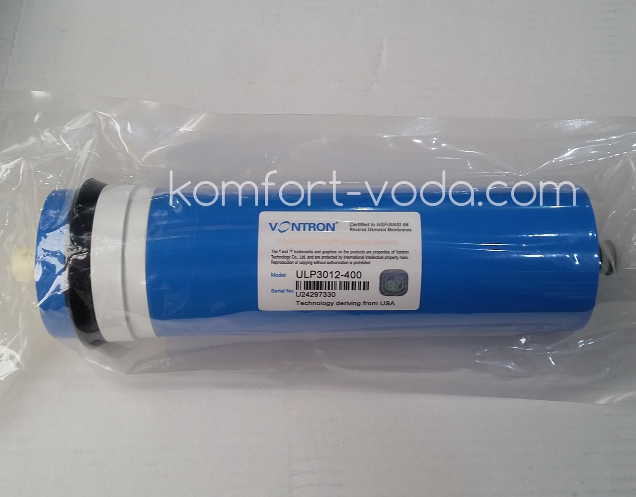 Мембрана для осмосу Vontron ULP3012-400 G