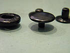 Кнопка 15 мм тип Альфа 720 штук чорна, фото 2
