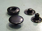 Кнопка 15 мм тип Альфа 720 штук чорна, фото 3