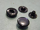 Кнопка 15 мм тип Альфа 720 штук чорна, фото 4