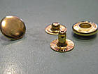 Кнопка 12.5 мм золото 720 штук, фото 3