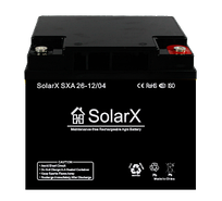 Акумулятор SolarX SXA26-12