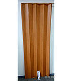 Акція! Двері гармошка глуха - колір вишня. 100% Гарантія якості. Доставка по Україні, фото 3