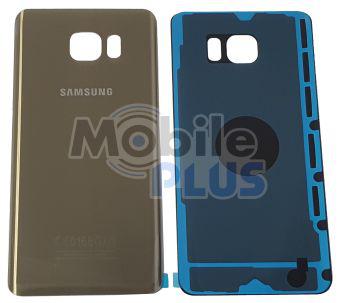 Батарейна кришка для Samsung N920 Galaxy Note 5 (Gold), фото 1