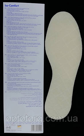 Устілка на натуральному вовняному простроченому сукні та латексній основі 42-47 Титанія Німечина, фото 1