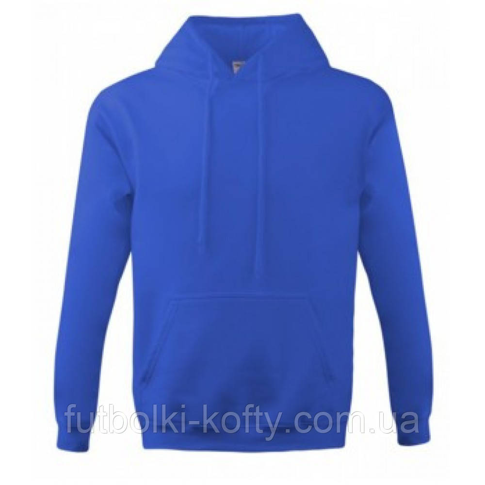 Чоловіча толстовка Keya Яскраво-синій Розмір S UNISEX HOODED SWEATSHIRT SWP280-51 S, фото 1