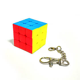 Брелок кубик Рубіка 3х3 Кольоровий