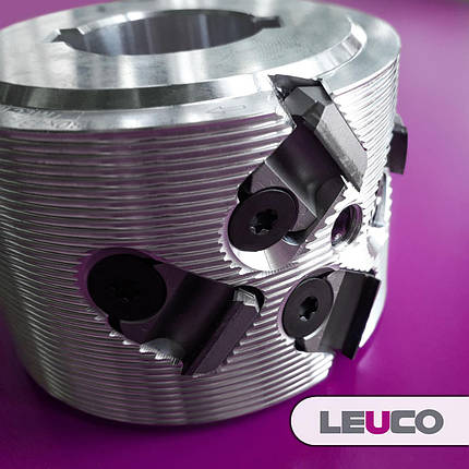 100х64х30 z=3+3 Фуговальна алмазна фреза LEUCO DIAMAX SmartJointer airFace DP, фото 3