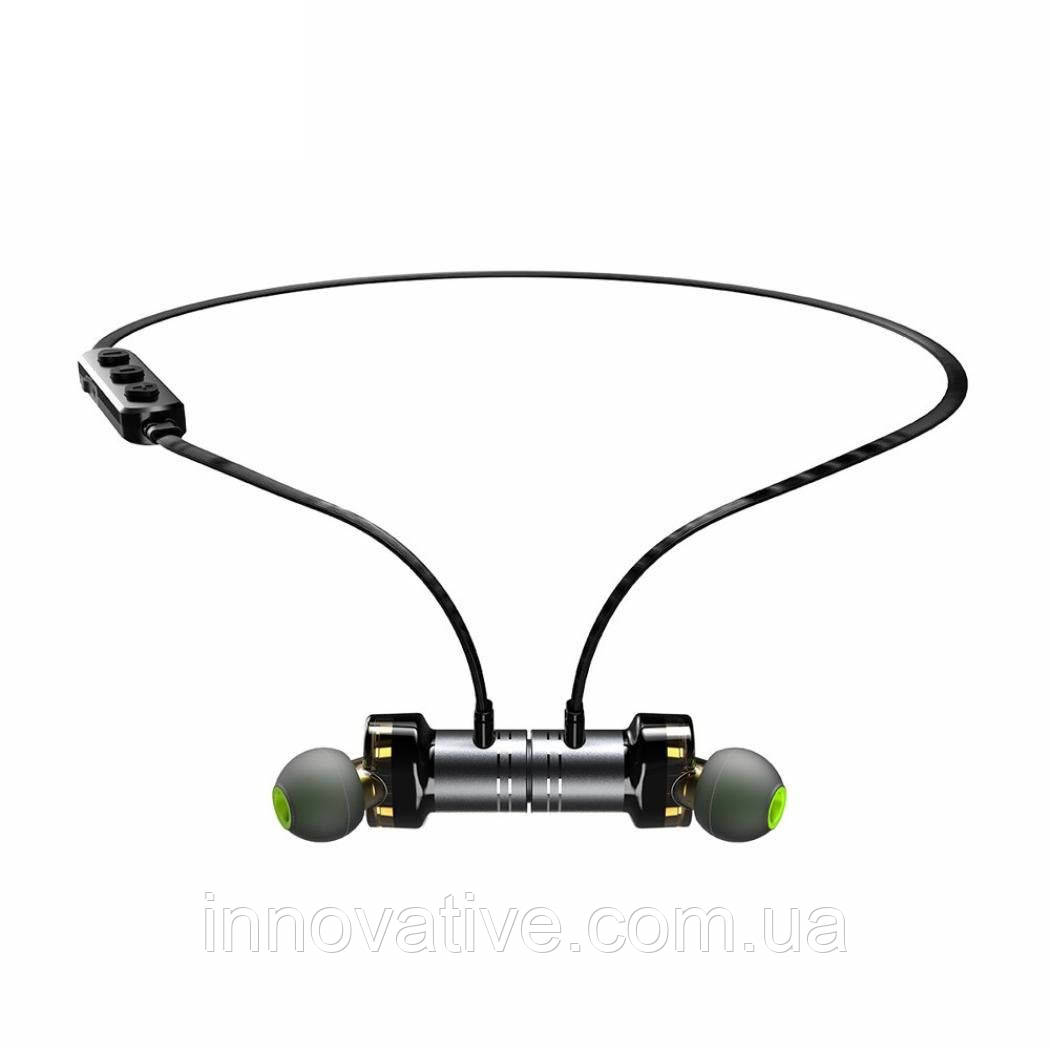 Бездротові Bluetooth навушники Awei X670BL з подвійними динаміками (Чорний)