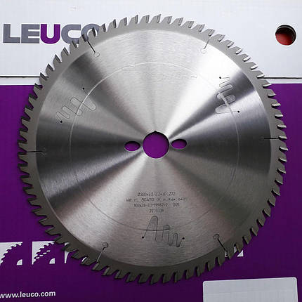 400x3,5x2,5x30 Z=120 Форматний пиляльний диск Leuco (чистовий розкрій і торцювання), фото 1