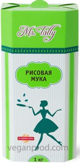Борошно рисове без глютену Ms. Tally 1000г