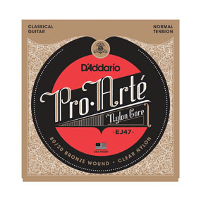 Струни для класичної гітари D'Addario EJ-47 N Normal Tension silver Pro Arte