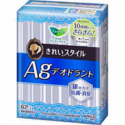 Щоденні гігієнічні прокладки з дезодоруючим ефектом та іонами срібла KAO "Laurier" B