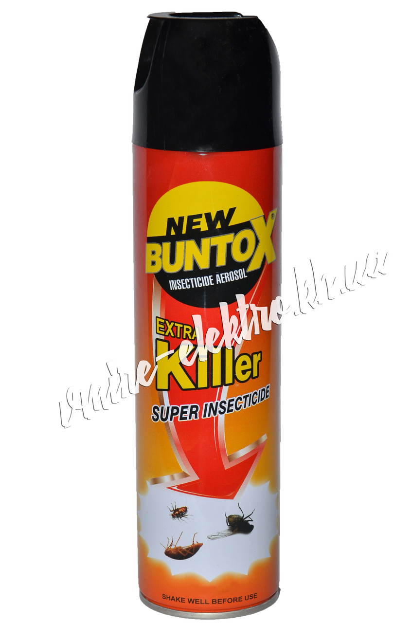 Дихлофос від повзаючих та літаючих Buntox Extra Killer 400 мл