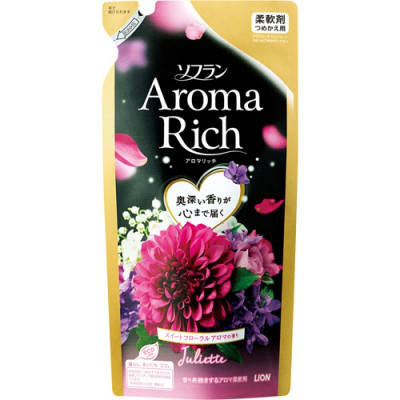 Кондиціонер для білизни з багатим ароматом "Soflan Aroma Rich Juliette" 430 мл (263111), фото 1