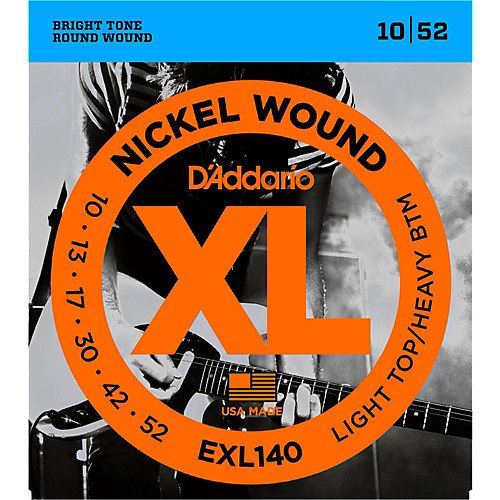 Струни для електрогітари D*ADDARIO EXL-140 (0.10-0.52)