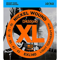 Струны для электрогитары D*ADDARIO EXL-140 (0.10-0.52)