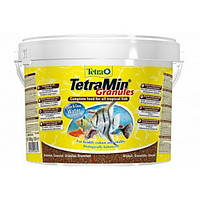 TetraMin Granules (ТетраМин гранулы для всех видов аквариумных рыбок), 10л / 4,2кг