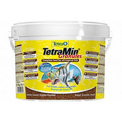 TetraMin Granules (Тетрамін гранули для всіх видів акваріумних рибок), 10л / 4,2 кг