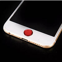 Стикер/наклейка на кнопку Home+Touch Id для Iphone 5/5S/5SE red