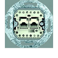 11012301Прилад розетки телеф.2-й RJ-45/3катег-я.