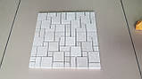 Декоративна мозаїка Тадж Махал з мармуру полірована, лист 1х30,5х30,5 ціна за метр.кв., фото 8