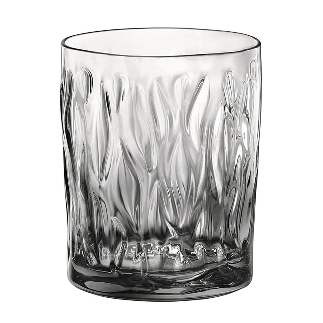 Набір склянок низьких BormioliRocco Wind Light Onyx 3 штуки 300 мл d7,4 см h9,6 см скло (580519 BR)